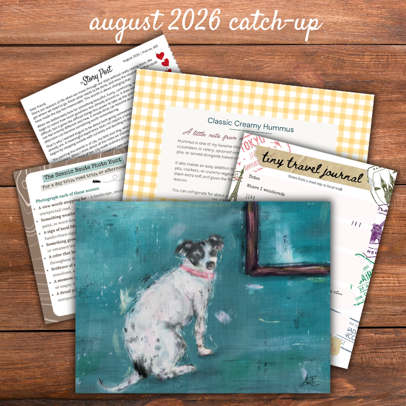 August 2026 Catch Up
